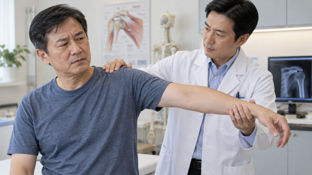 중년 어깨 통증의 두 얼굴: 오십견 vs 회전근개 파열 구분법과 맞춤 예방법 중년 어깨 통증의 두 얼굴: 오십견 vs 회전근개 파열 구분법과 맞춤 예방법